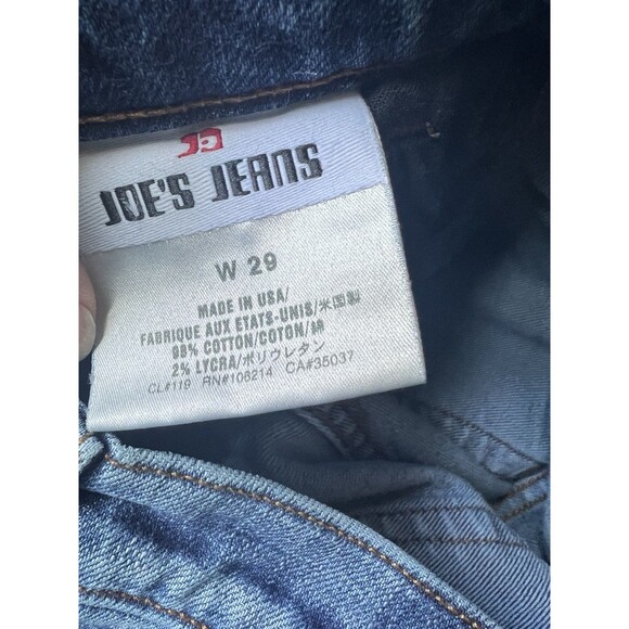 Joes Jeans Joplin Low Rise Jeans Womens 29 Med Wash Bootcut Retro Y2K Rockabilly - Picture 5 of 10